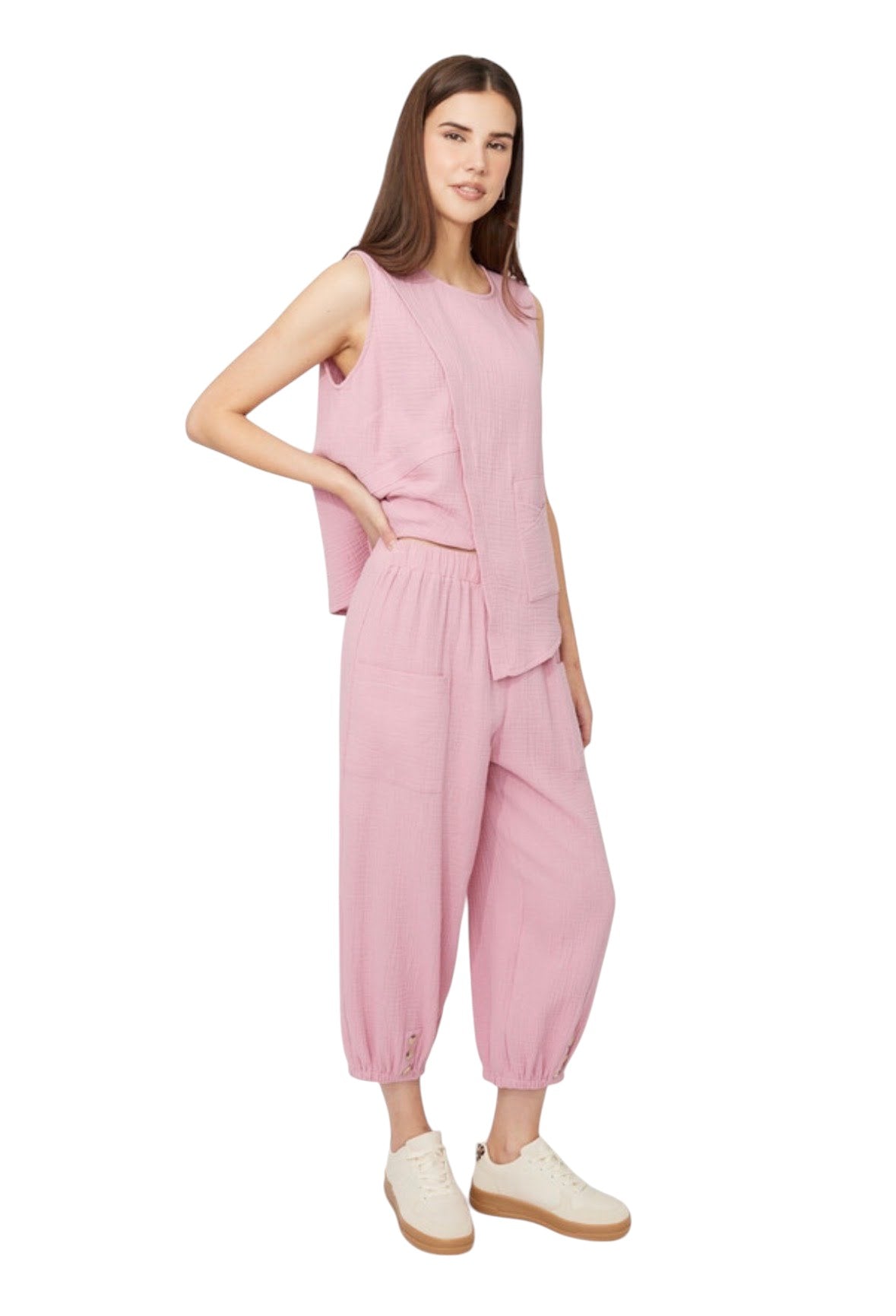 Compli K Relaxed Cropped Trousers 36036