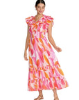 FOIL Best Odds Feelin Peachy Dress FO8202