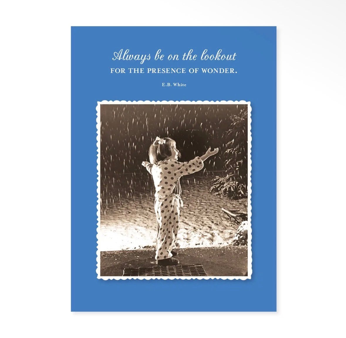 Christmas Greeting Card (E.B. White)
