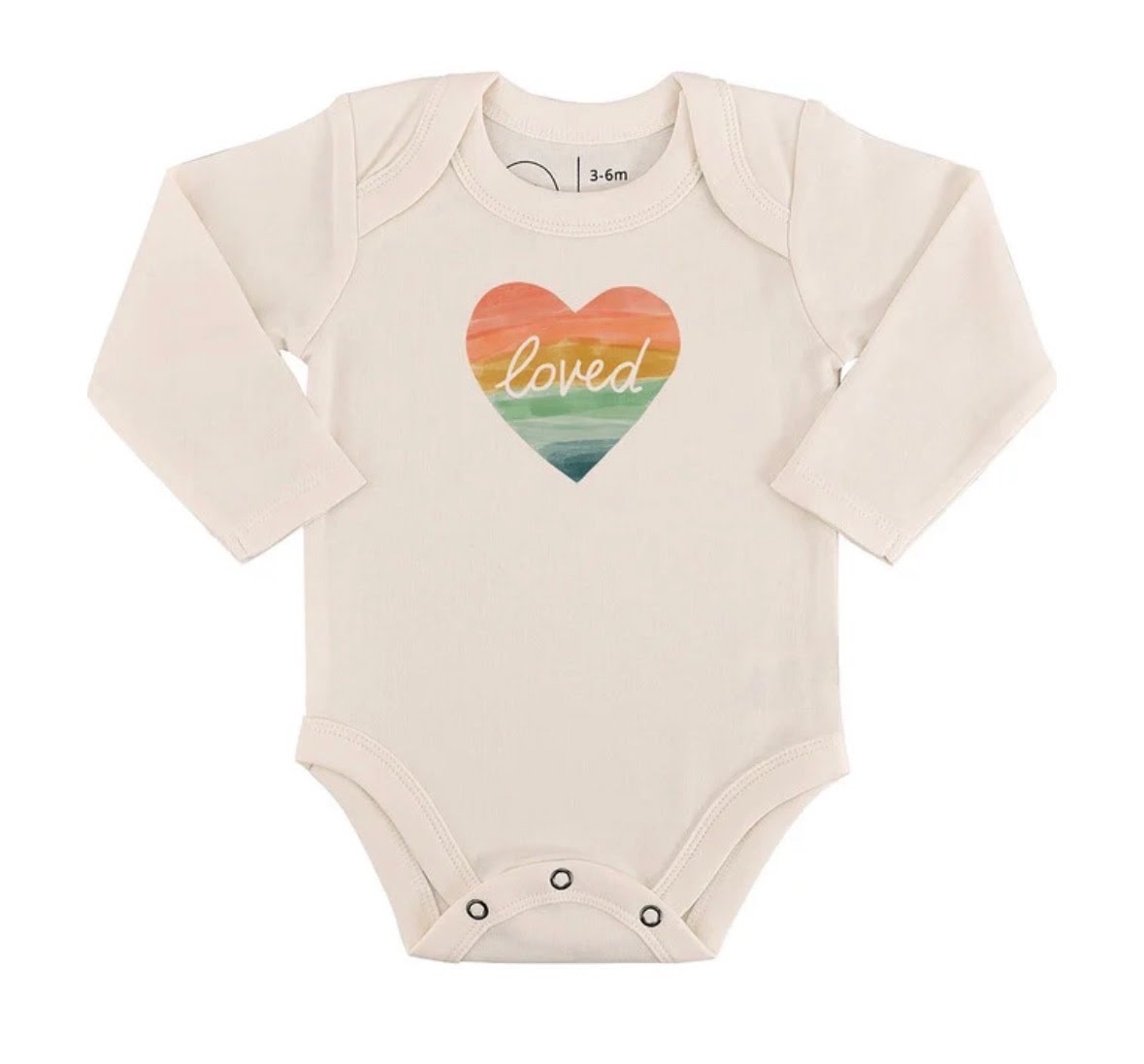 finn + emma Organic Cotton Loved Onesie