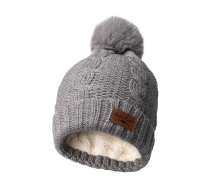 Britt's Knits Cozy Classics Pom Hat