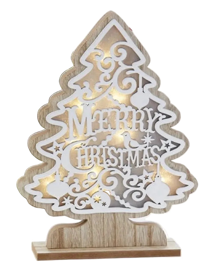 Merry Christmas Light Up Tree