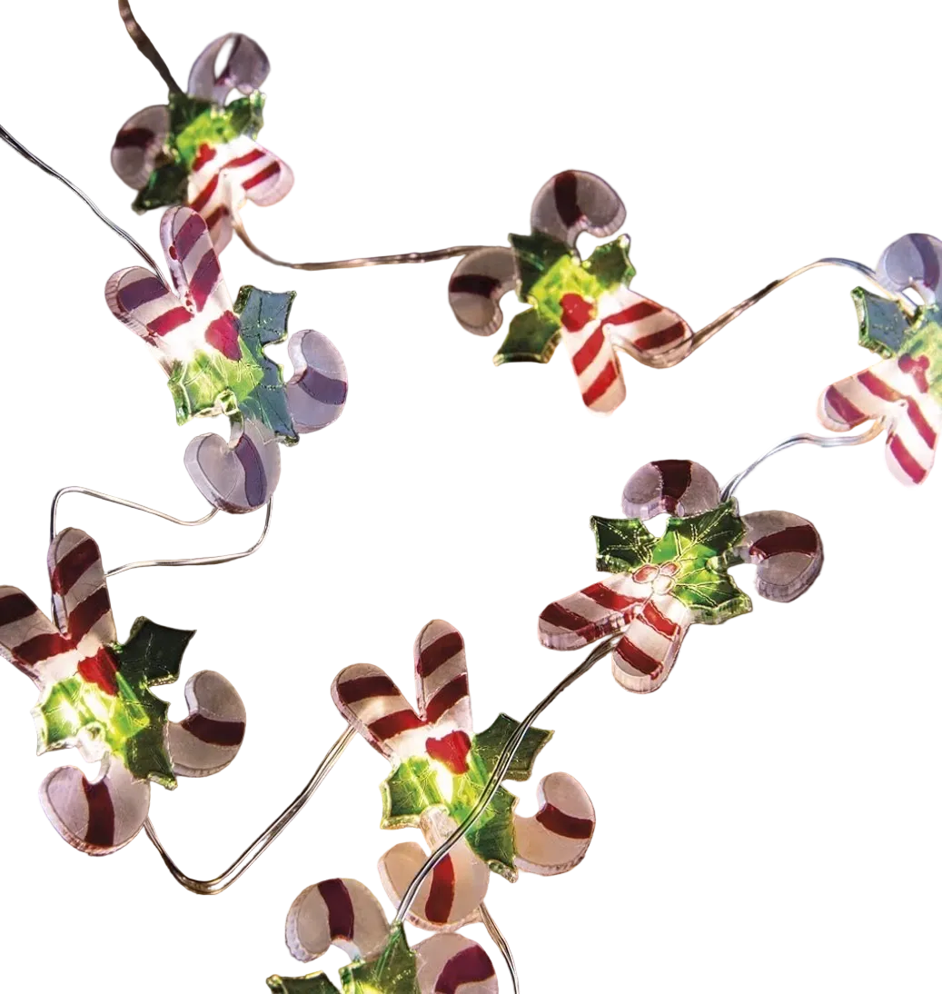 Candy Cane Wire Lights
