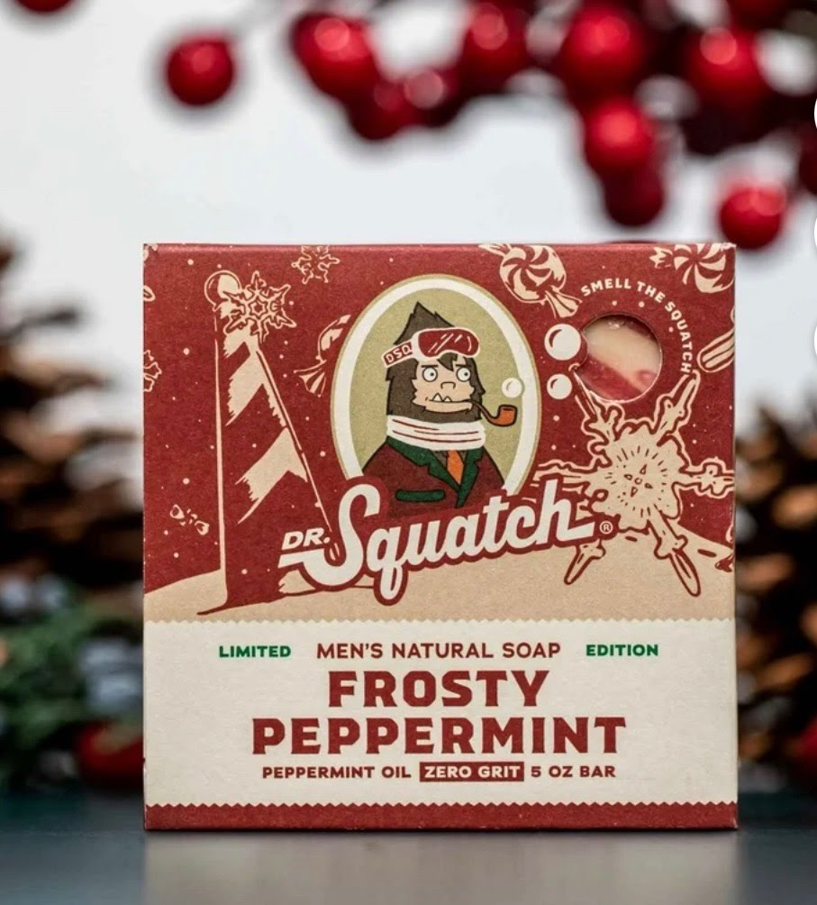 Dr. Squatch Limited Edition Christmas Gift Set Bar Soaps