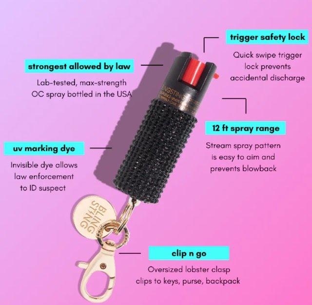 BLING STING Soft Touch Pepper Spray