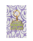 Always Running Late Club Keychain