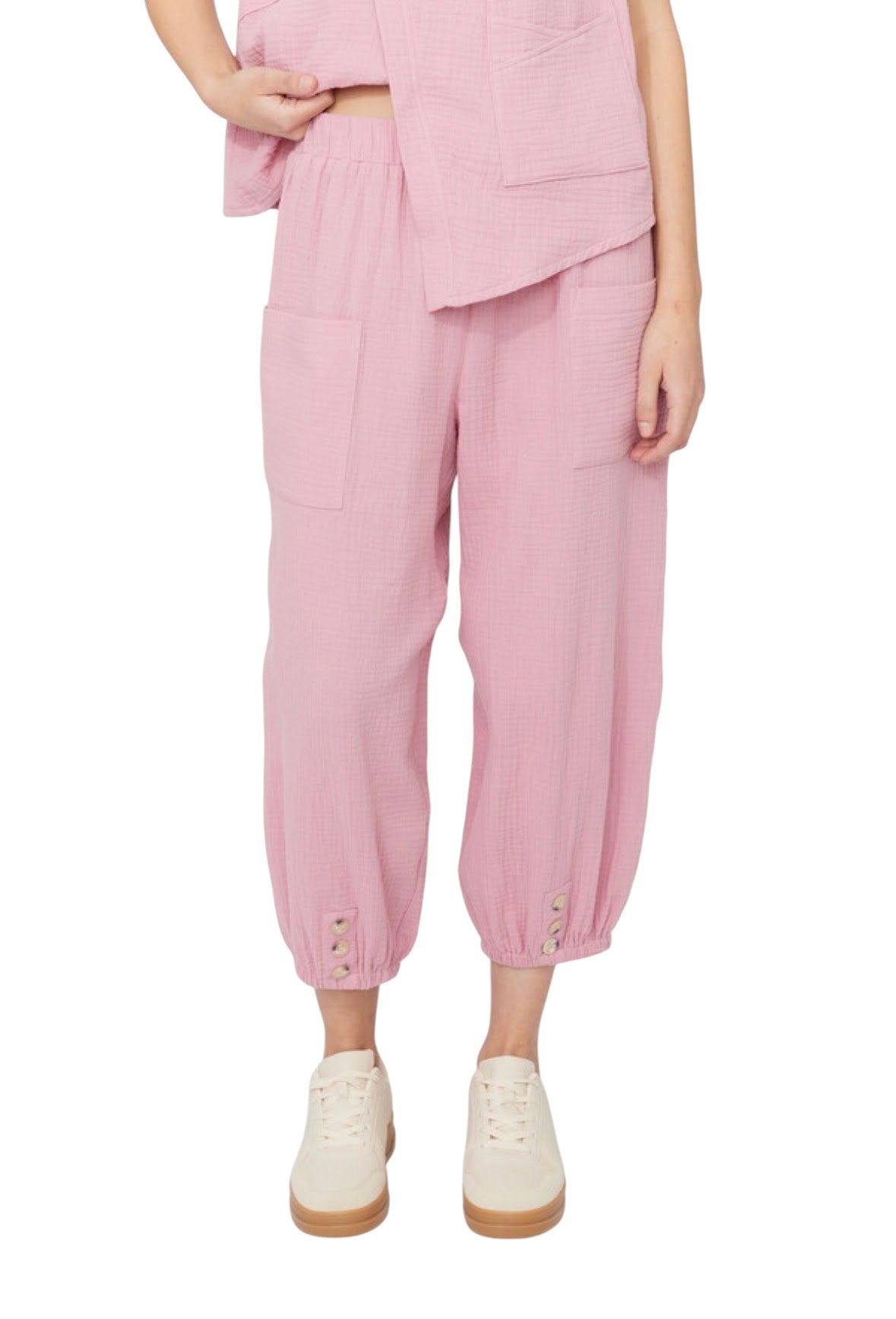 Compli K Relaxed Cropped Trousers 36036