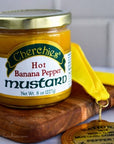 Cherchies Gourmet Hot Banana Pepper Mustard