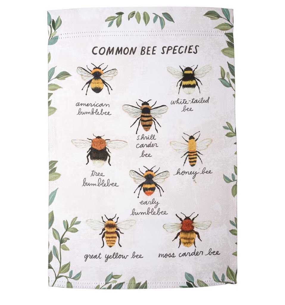 Common Bees Garden Flag 112609