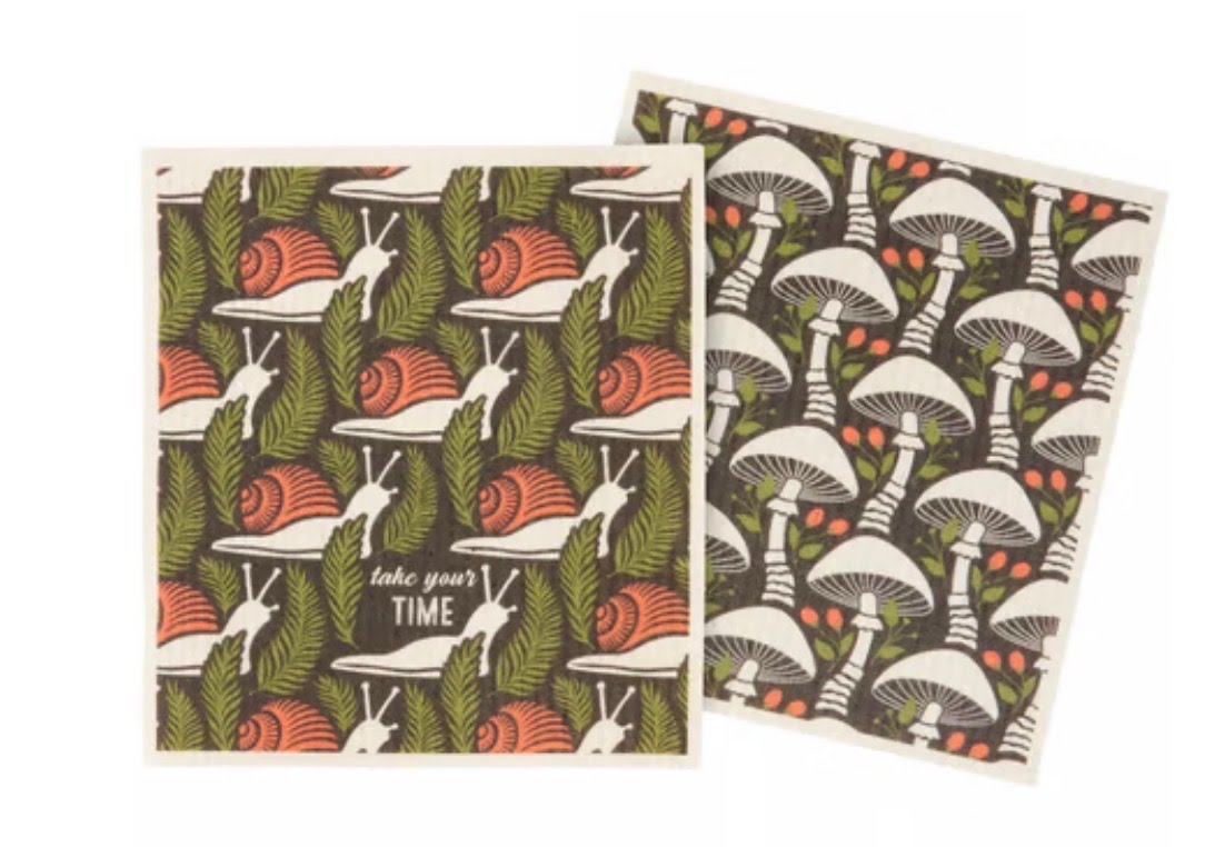 Take Time Swedish Dishcloth Duo