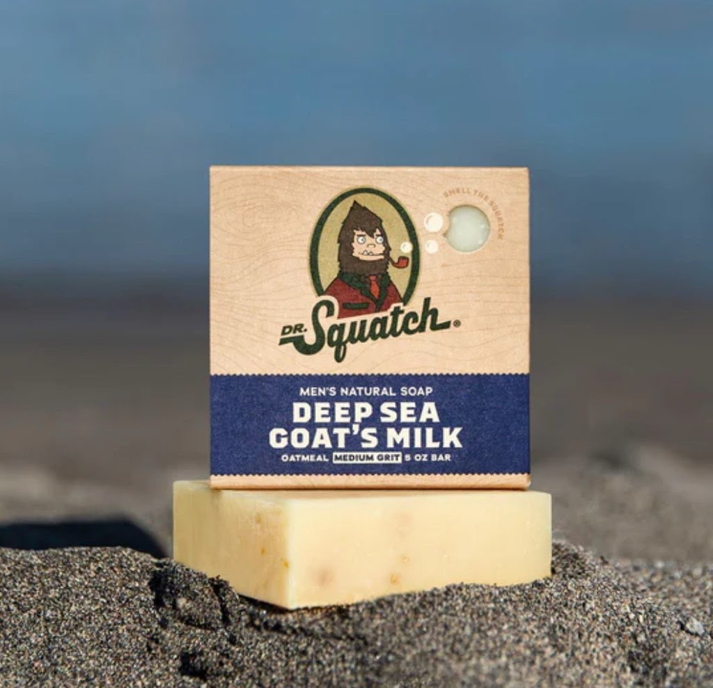 Dr. Squatch Deep Sea Goat&#39;s Milk Bar Soap