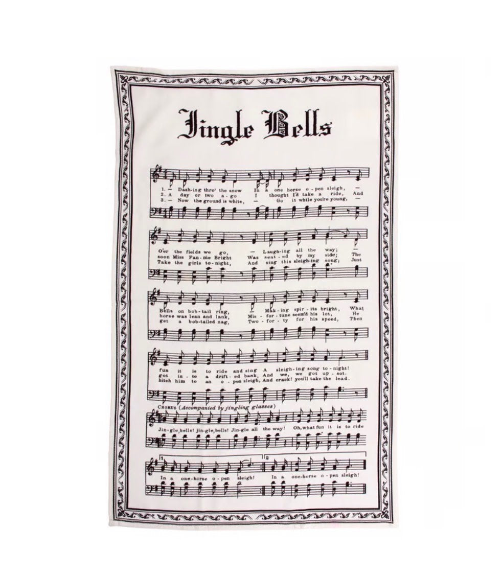 Jingle Bells Tea Towel