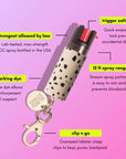 BLING STING Modern Cheetah Pepper Spray