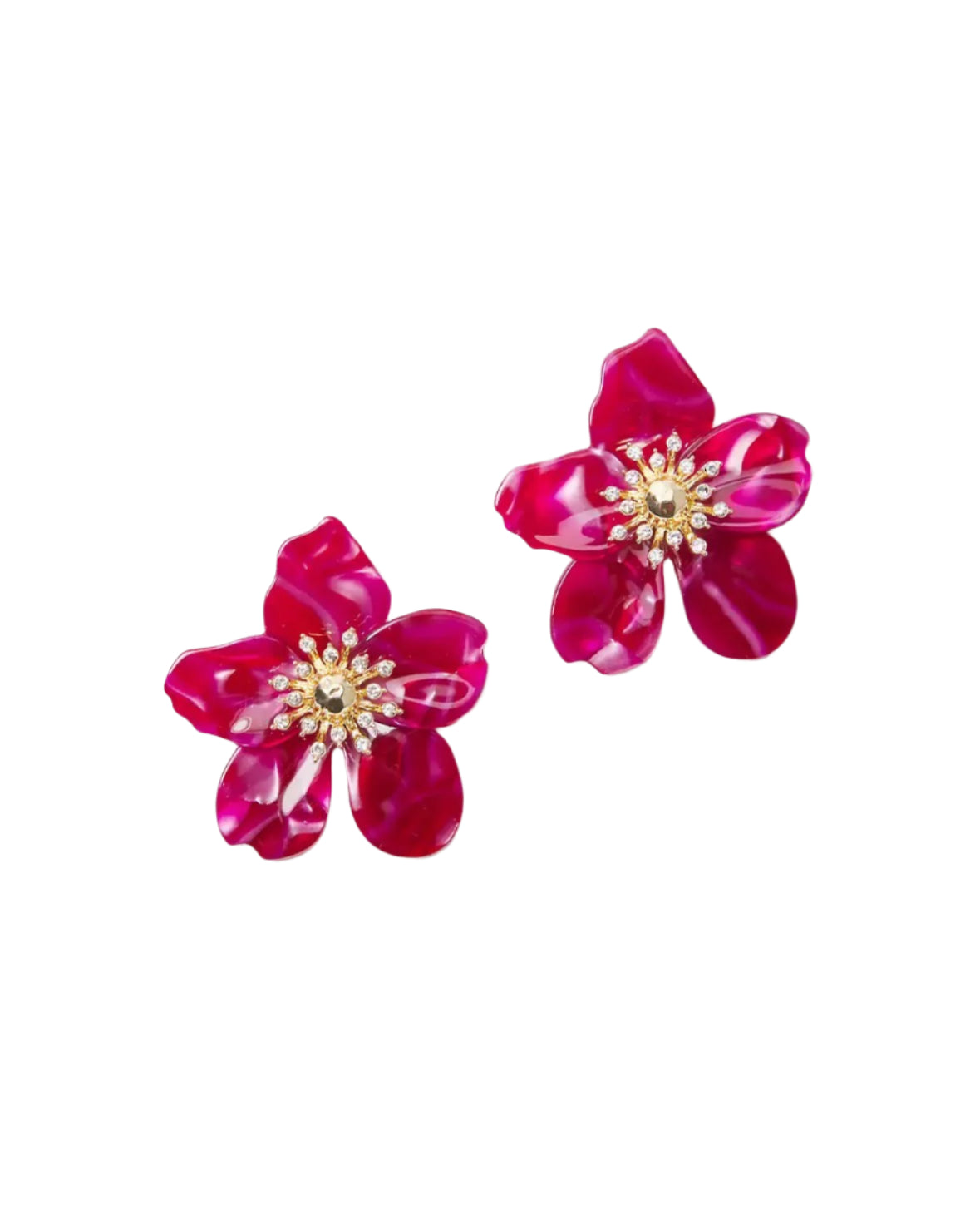 Lilly Pulitzer Oversized Orchid Earrings