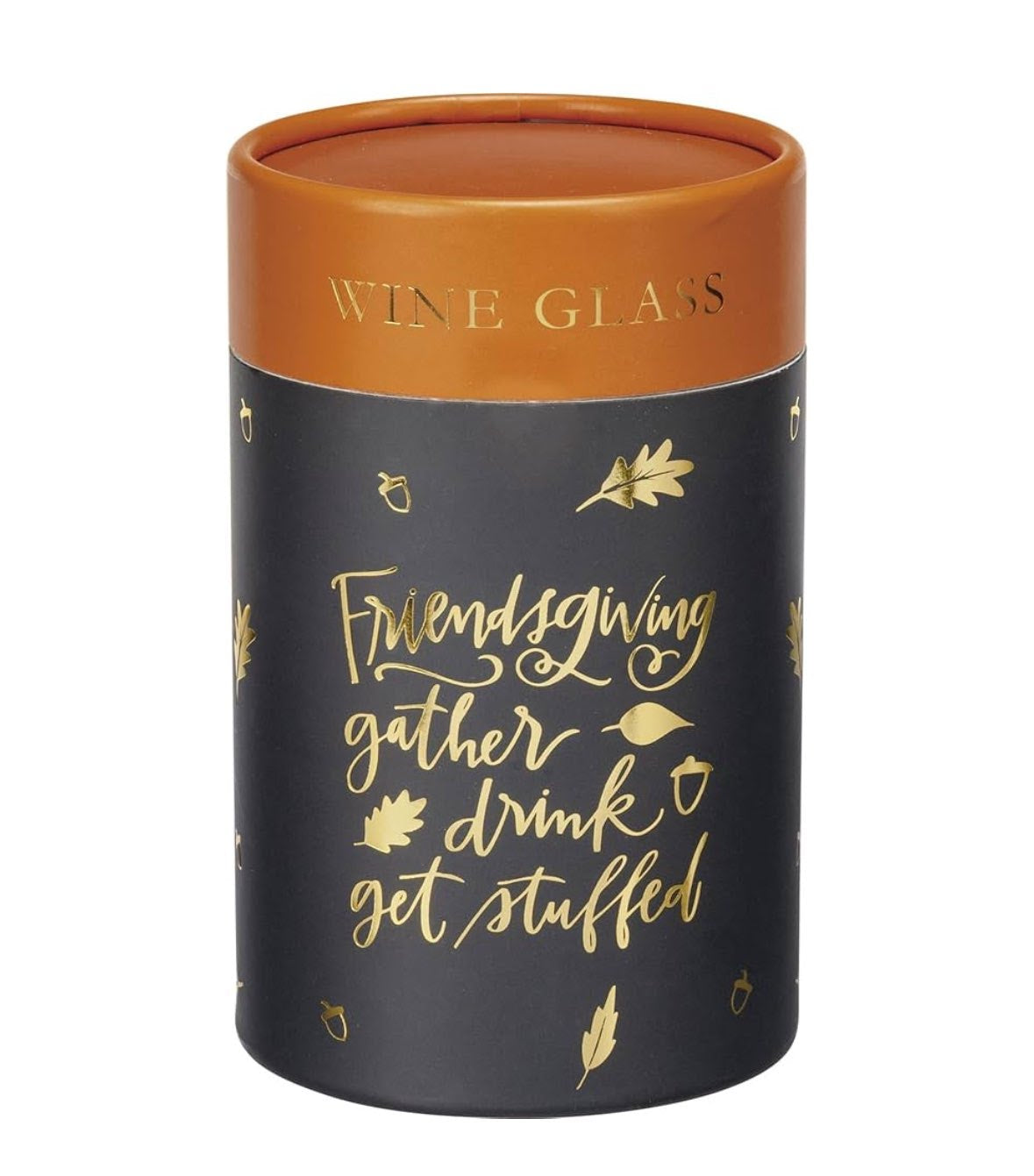 Friendsgiving Stemless Wine Glass