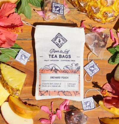Piper &amp; Leaf Orchard Peach Tea Bags