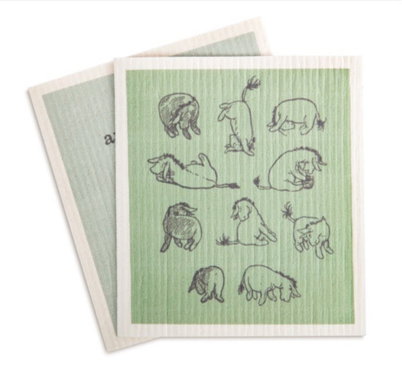 Swedish Dish Cloth Set (Eeyore)