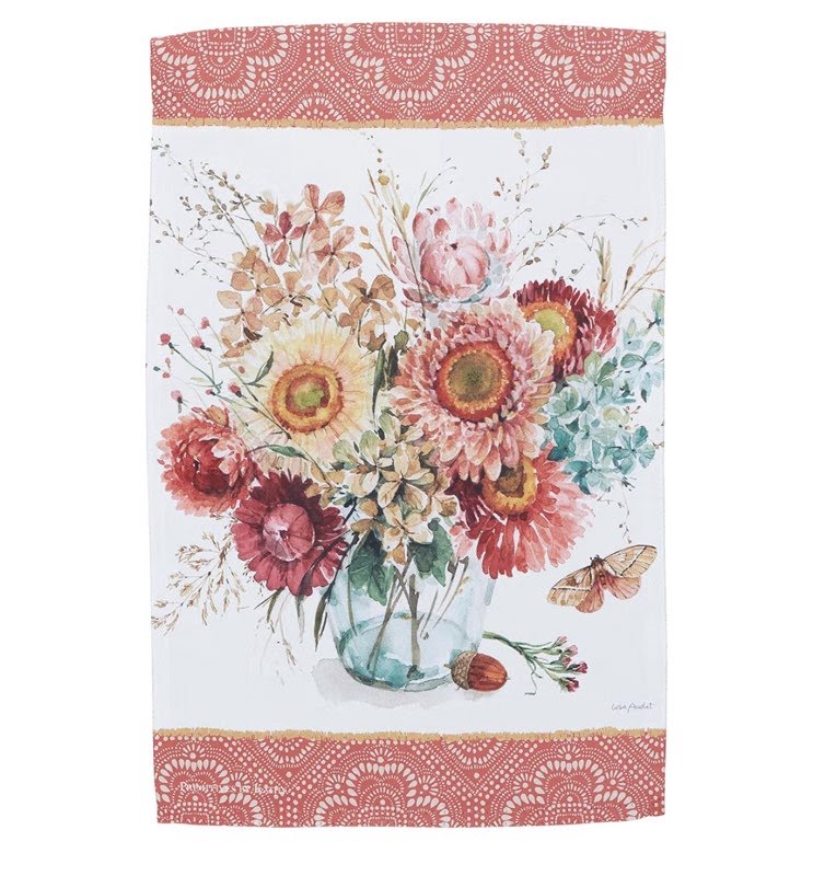 Fall Florals Garden Flag