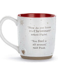 Winnie-the-Pooh and Piglet Christmas Mug