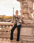 Frank Lyman Back/Gold Foil Swing Jacket 269368