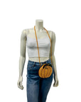 Beaded Pumpkin Purse