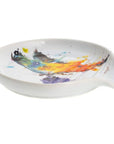Dean Crouser Butterfly Stoneware Spoon Rest