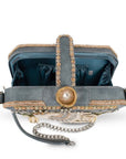 Mary Frances Swan Princess Shoulder Handbag