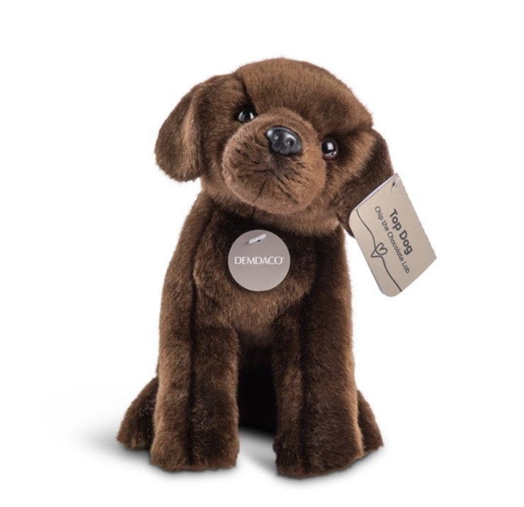 Chocolate Labrador Stuffed Animal