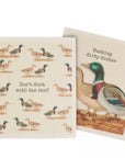 Don't Duck With The Chef Swedish Dishcloth Duo