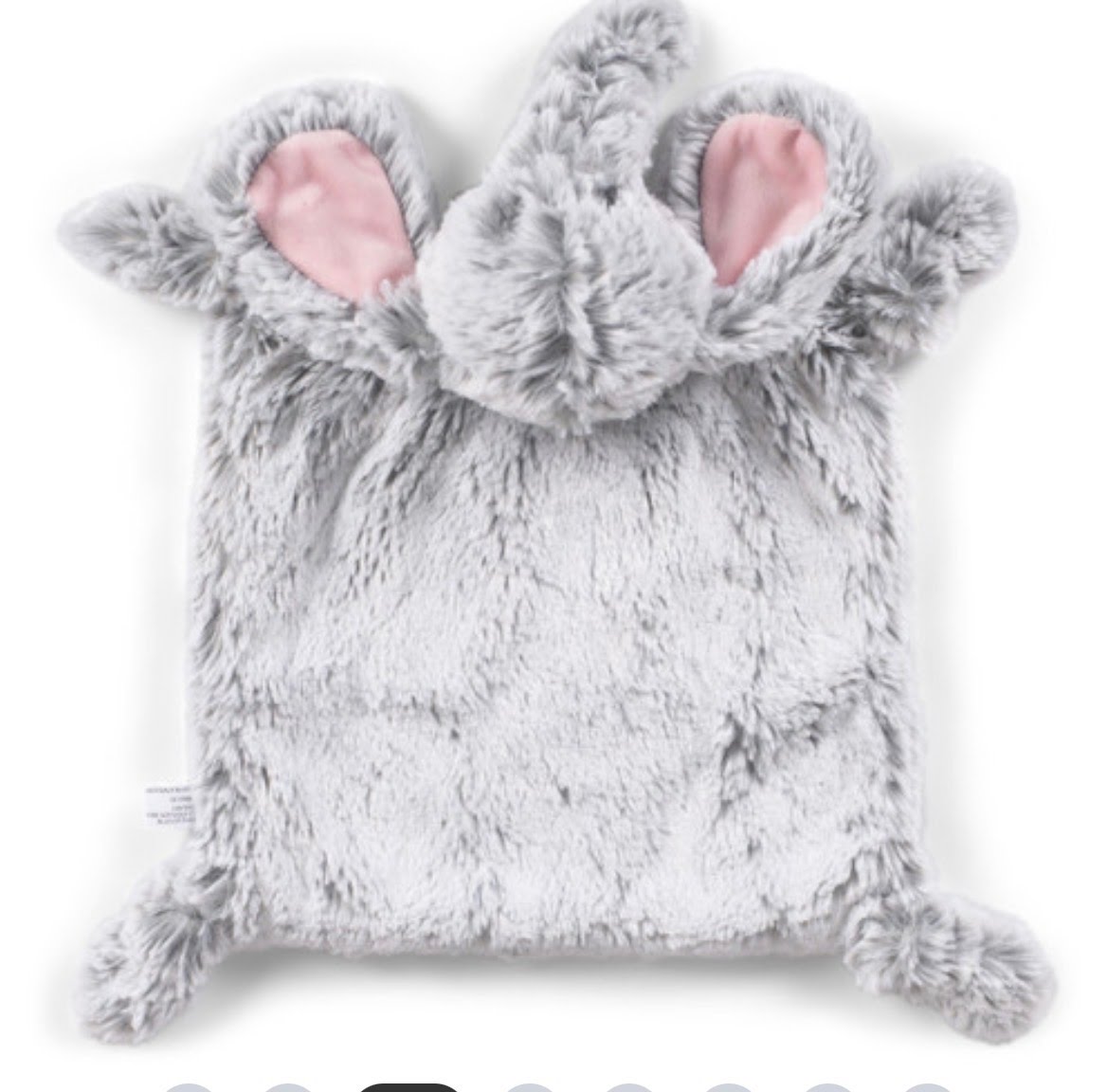Eliza the Elephant Rattle Blankie