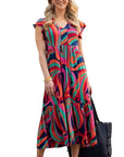 La Mer Luxe Brooke Midi Dress 265K-A120K-L
