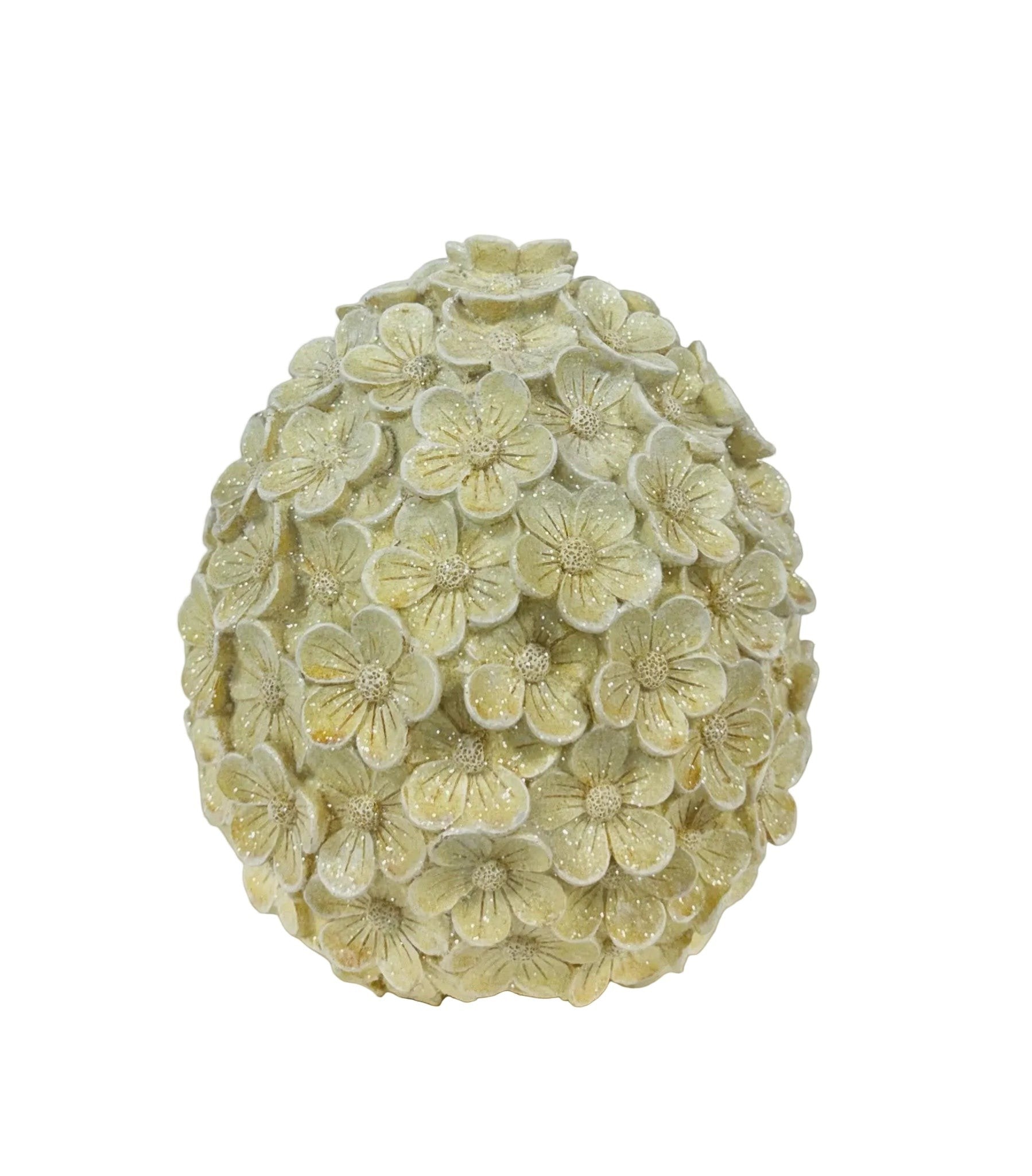 Yellow Daisy Easter Egg