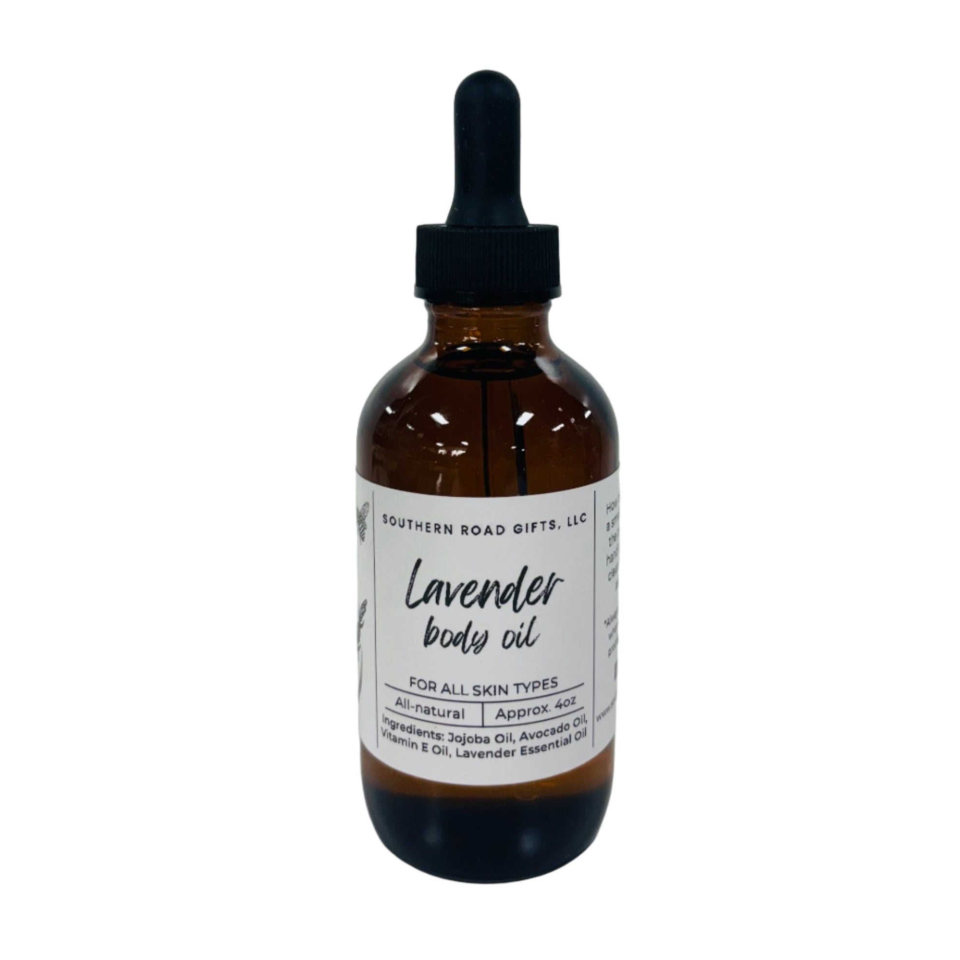 Southern Road Gifts Lavender Body Oil
