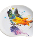 Dean Crouser Butterfly Stoneware Spoon Rest