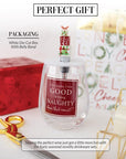 Good at Being Naughty Stemless Wine Glass