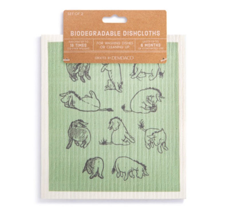 Swedish Dish Cloth Set (Eeyore)
