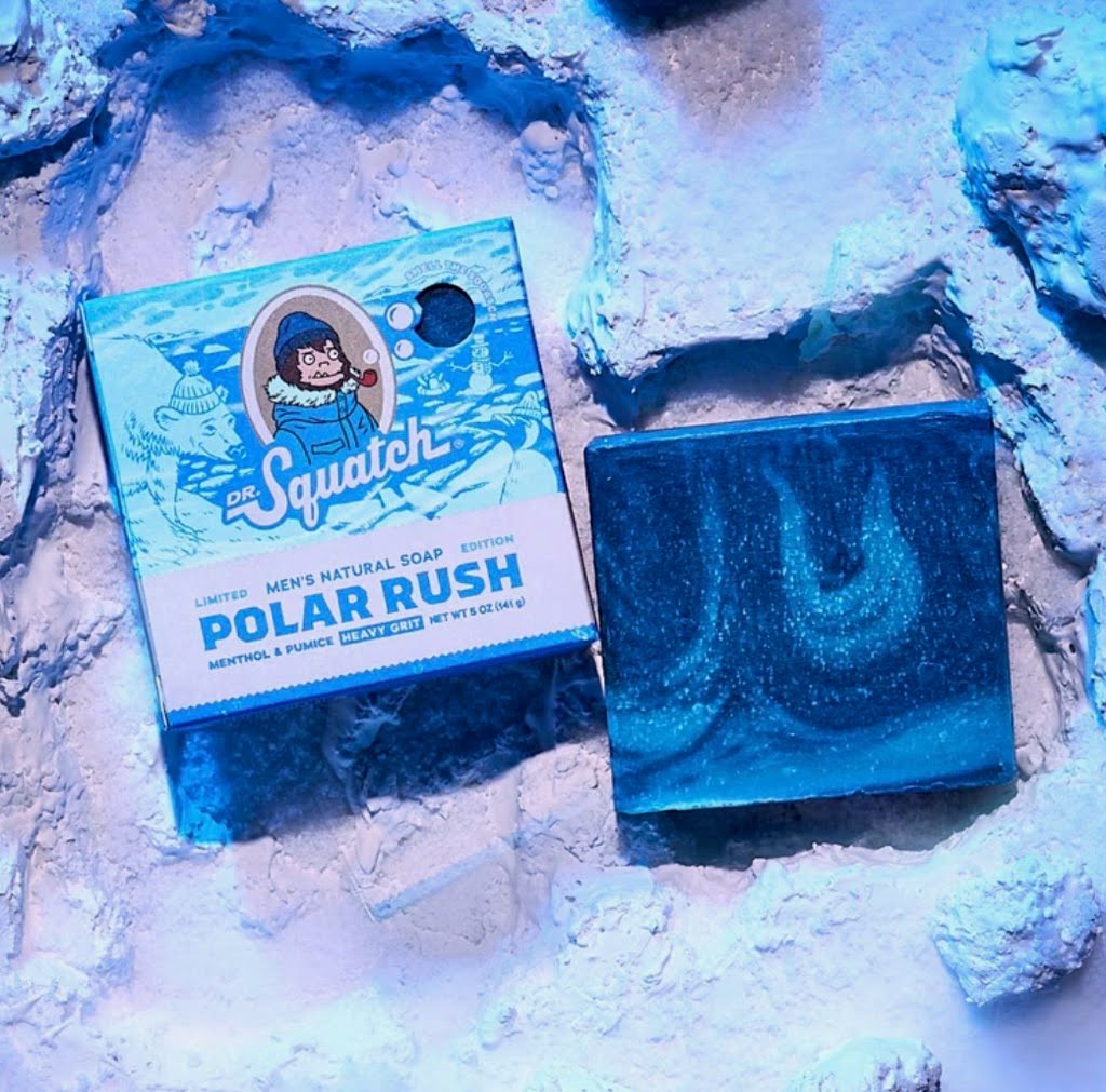 Dr. Squatch Polar Rush Bar Soap