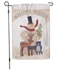 Welcome Winter Garden Flag 114340