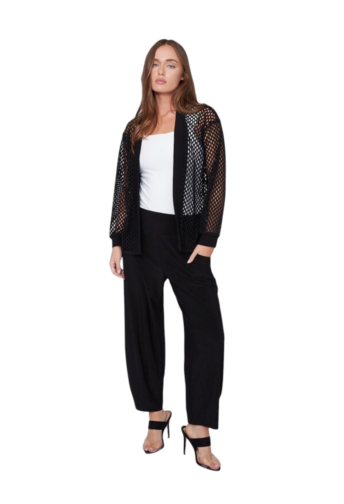 Compli K Mesh Cardigan 36100