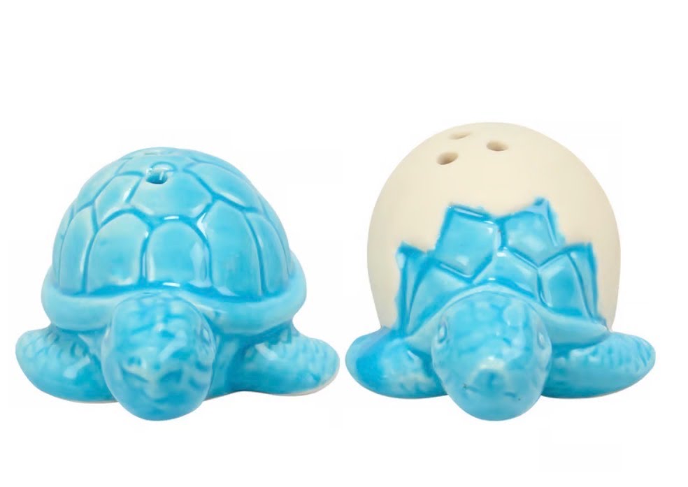 Turtle Hatchlings Salt And Pepper Shakers
