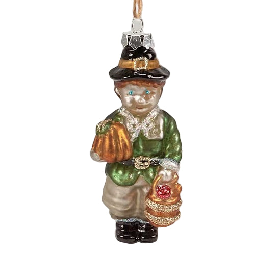 Pilgrim Boy Ornament