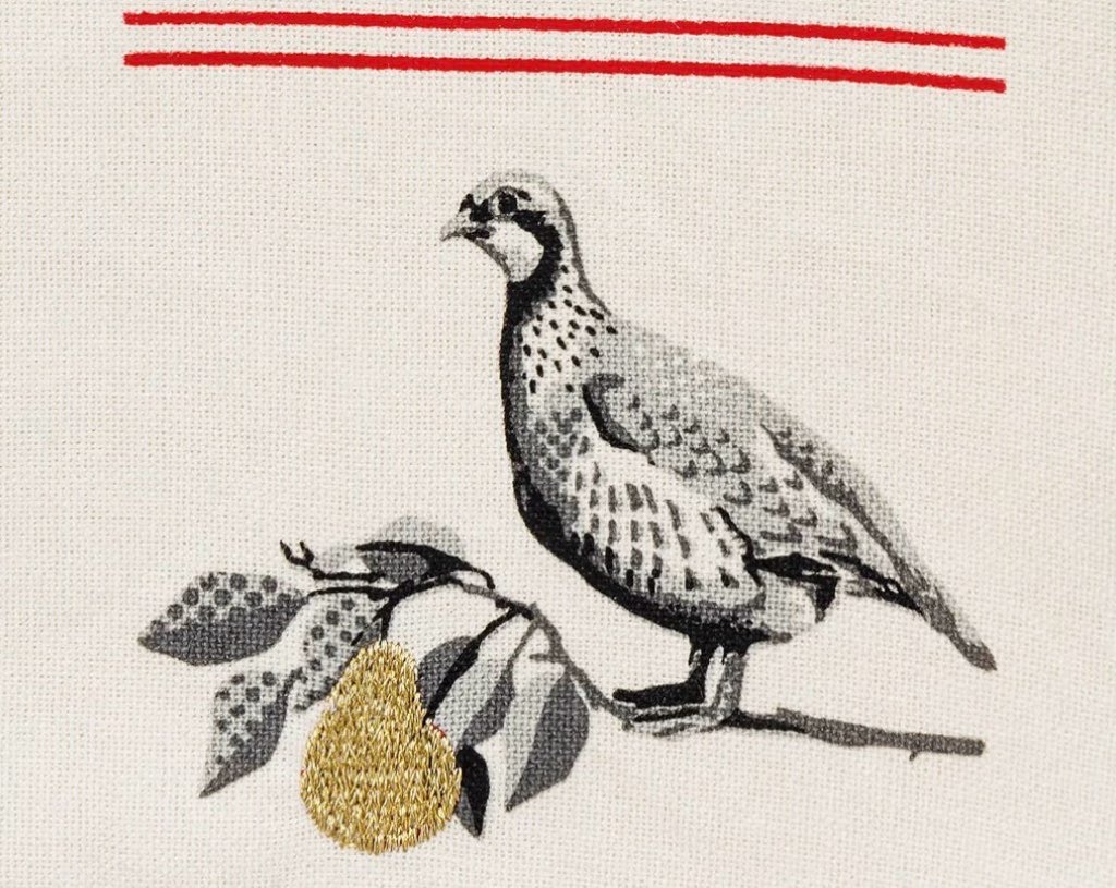 Rethink Relationship Christmas Tea Towel