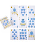 Caterpillar Floral Playing Cards