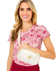 Lilly Pulitzer Jeanie Sherpa Belt Bag