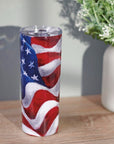 American Flag Coffee Tumbler