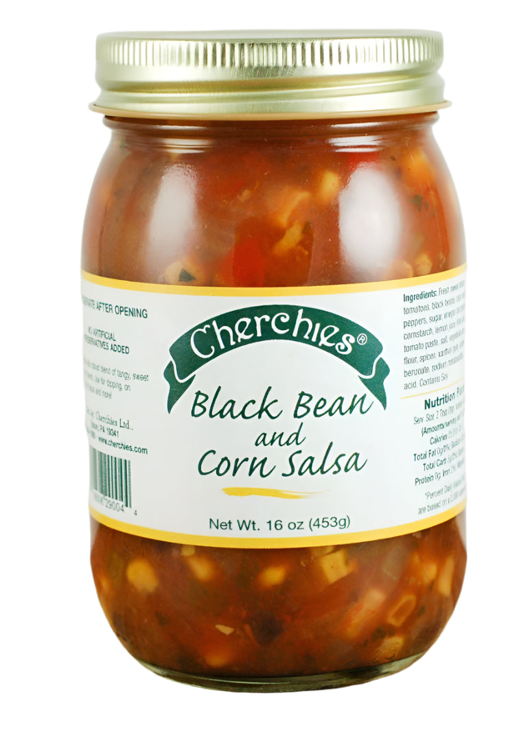 Cherchies Black Bean and Corn Salsa