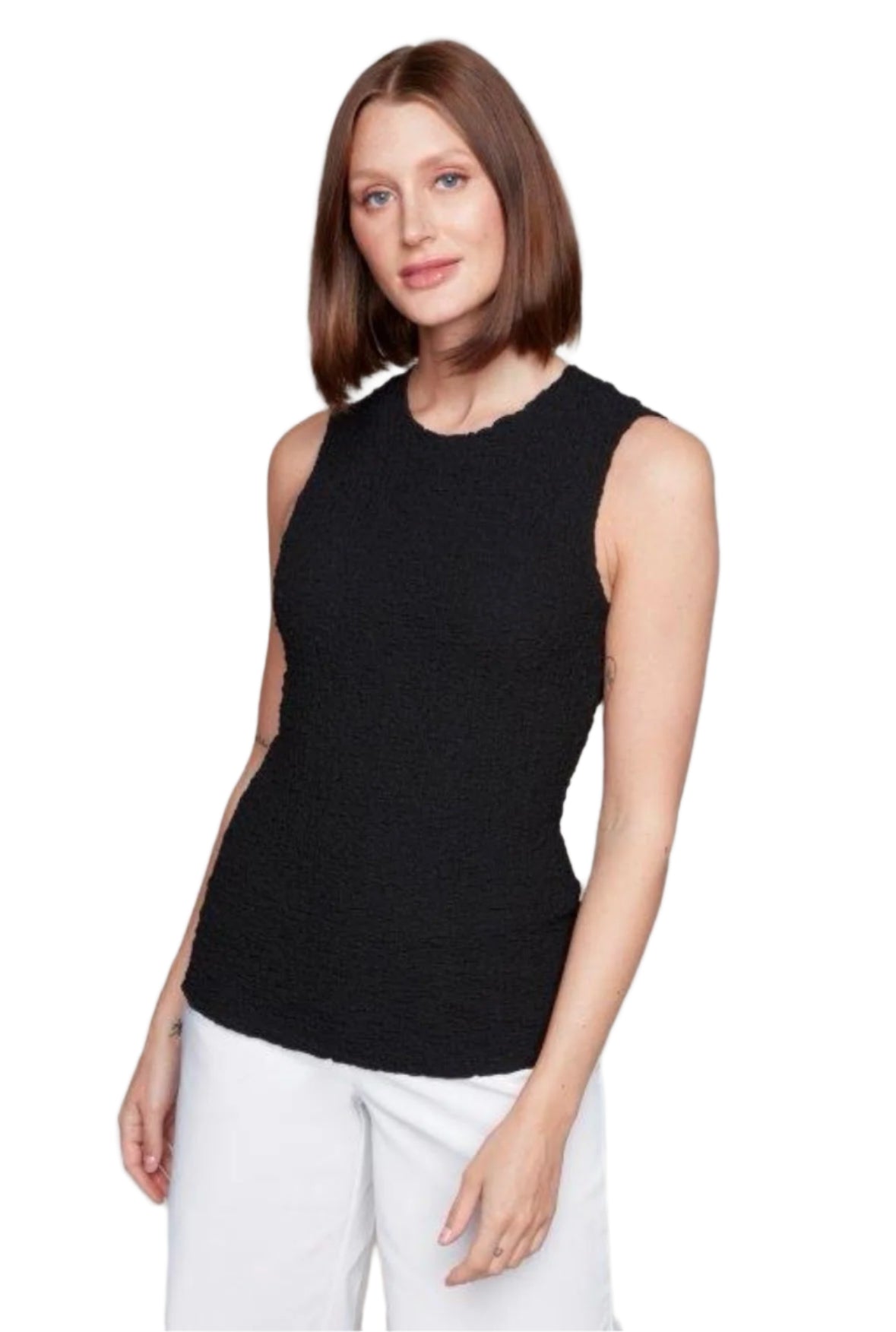 Carre Noir Top Sleeveless 7852