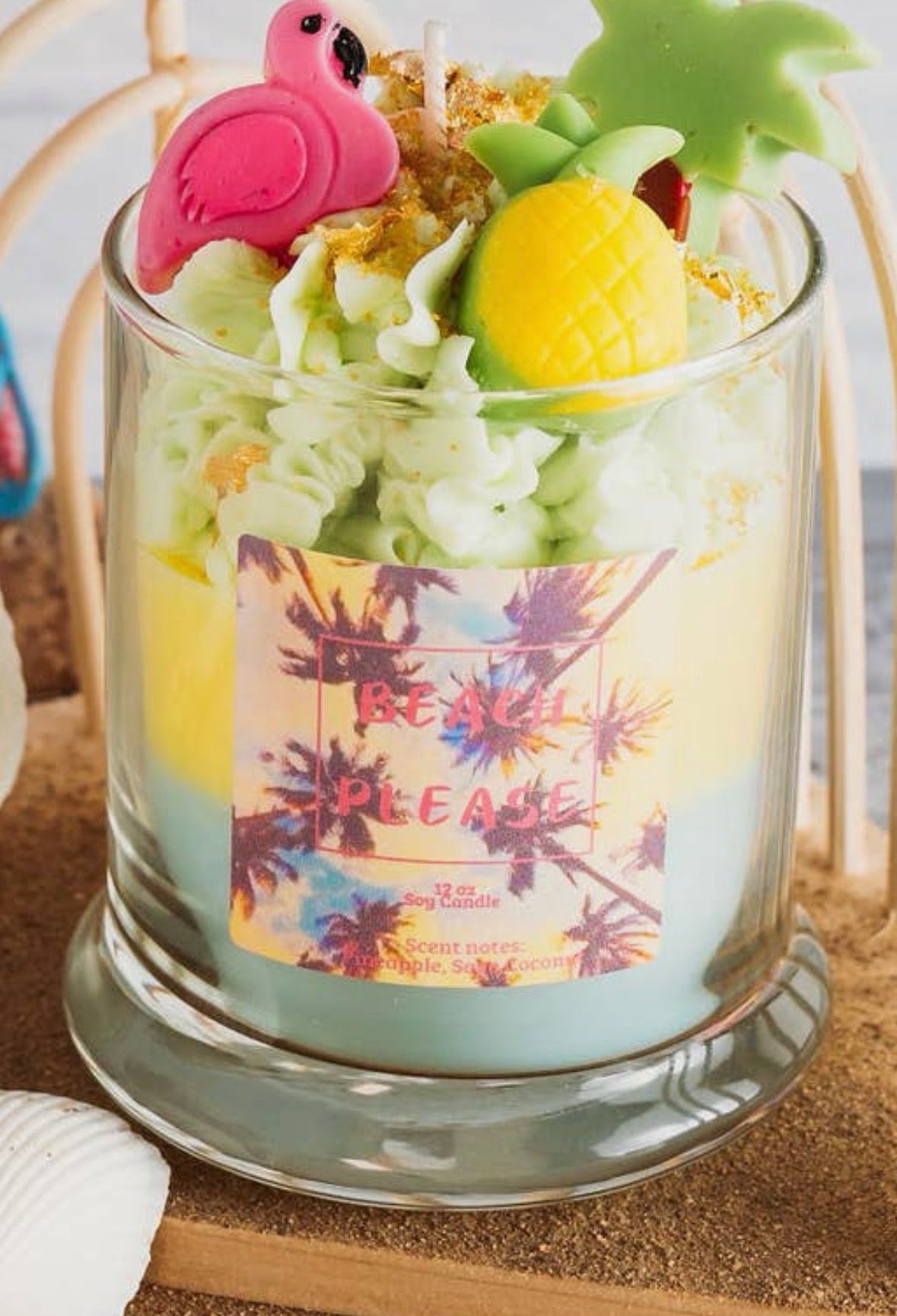 Beach Please Candle