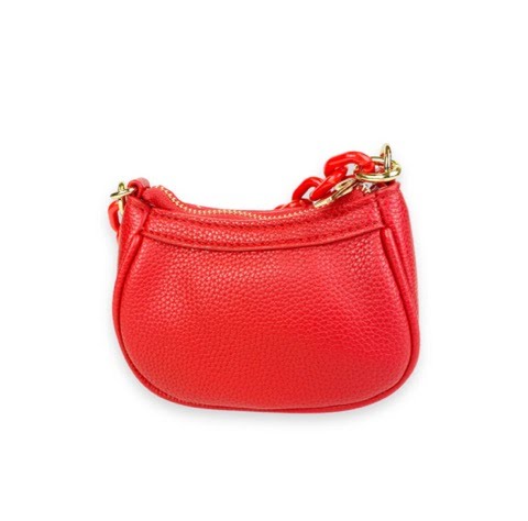 Doe a Dear Pearl Studs Mini Leather Shoulder Bag