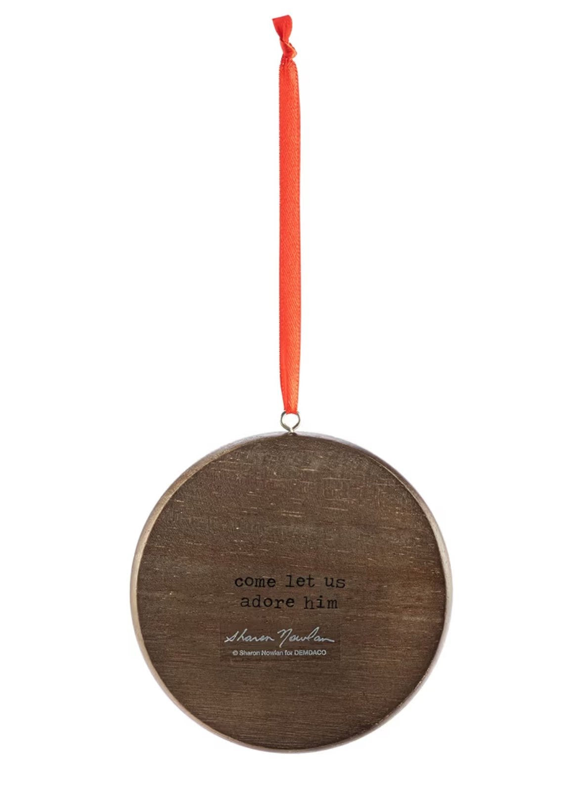 Let Us Adore Him Ornament